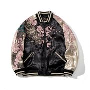 メンズ   　刺しゅうスカジャン　リバーシブルジャケット　★全2色　DH-S007