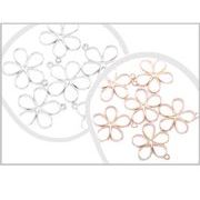 アンティークパーツ/花フラワー/春夏アクセサリー/レジン空枠/キーホルダー飾り/最安値＆当日出荷