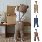 2025秋冬※厚手 ウエイトリフティングパンツ ベビー ハイウエスト 保温 腹巻き付き ストレッチ