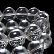 ブレス　天然水晶＜ブラジル産＞　AAA＋ランク　丸　山梨研磨