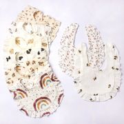 子供用 エプロン ベビー 食事用 ins ベビー涎掛け 赤ちゃん よだれタオル ベビー用品