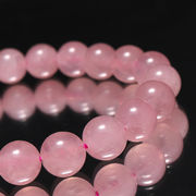 ブレス　ディープローズクォーツ＜マダガスカル産＞　丸