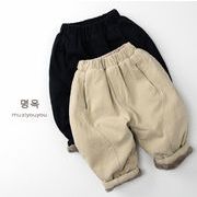 【2025秋冬新作】雑貨 韓国風 子供服 パンツ 裹起毛 キッズ 保温 ロングパンツ