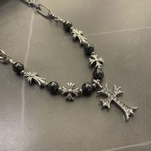メンズアクセサリー☆鎖骨チェーン☆個性☆十字架ネックレスネックレス