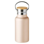 ウッドキャップ･ステンレスボトル350mlシャンパンゴールド