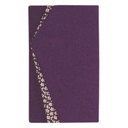 エステル小花ちりめん金封ふくさ紫