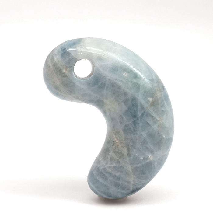 糸魚川翡翠 ブルー 約37mm 勾玉 新潟県 小滝入コン沢産【一点物】日本