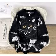 秋冬トップス メンズ  アウター  ニット セーター レトロ アメリカン風