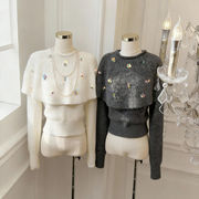 ニットトップス　レディース　INS　韓国ファッション