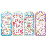 DIY手作り  粘着シール 3D 立体ステッカー  シール デコレーション ぷくぷく ステッカー 文具