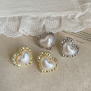 ピアス　レディース　韓国ファッション　デザイン　ins　ハート