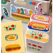文房具 印章 捺印 DIY スタンプ かわいい  完全セット  ボタンスタンプ   手帳