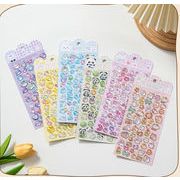 DIY用 手帳用 貼り付け スマホケース シール 可愛い 立体  装飾用 手芸用品 夜光