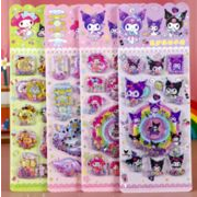 ぷくぷくシール ぷっくりシール 3Dステッカー 立体ステッカー エポキシステッカー　ヌイグルミ