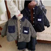 秋冬新作 韓国子供服 子供服 ベビー服  キッズ服 男の子 トップス 厚手のコート 90~140CM 2色