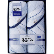 高島ちぢみ 洗えるキルト敷パット2枚セット TT-621