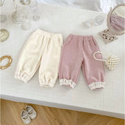 2026新冬 子供用　ボトムス　女の子　ズボン  暖かい  ベビー服  66cm-100cm