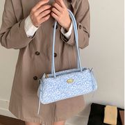 ショルダーバッグ　秋冬　韓国ファッション　デザイン　豹柄　リボン