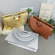 贈り物をする 2026新作 33×10×18cm 手提げ編みバッグ 肩掛け/斜め掛け/手持ち対応 12色豊富