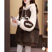 【日本倉庫即納】 ボアフリースパーカーもこもこ フーディー