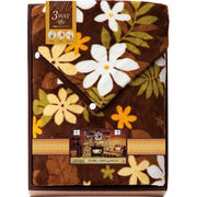 あったかアイデア＆厳選素材 羽織れるホック付きブランケット 2435