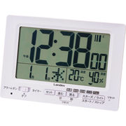 ランデックス デジタル電波時計 neoプラスタイマー YT5278WH