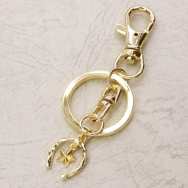 NEWcolor登場☆1個価格☆回転カン付きフック☆大サイズ☆キーホルダー