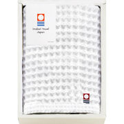 今治 ワッフルソフト ハンドタオル1P IWT88075 WH ホワイト