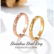 ステンレス 指輪 18K リング  大人可愛いリング ステンレス 上品 ステンレス指輪 男女 超新作2026