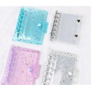 INS新品 ★ルーズリーフバインダー★可愛い文具★シール帳★リフィル式手帳★A7