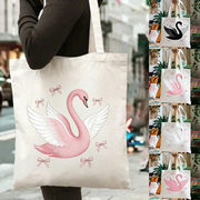 バレエ白鳥トートバッグ 大容量ハンドバッグ バレエ袋 バレエ用品  女性ショルダーバッグ バレエ雑貨