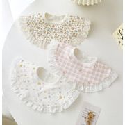 INS人气 ベビー綿よだれかけ  ベビー唾液ナプキン  おしゃれ キッズ よだれかけ 防水 可愛い ベビー向け