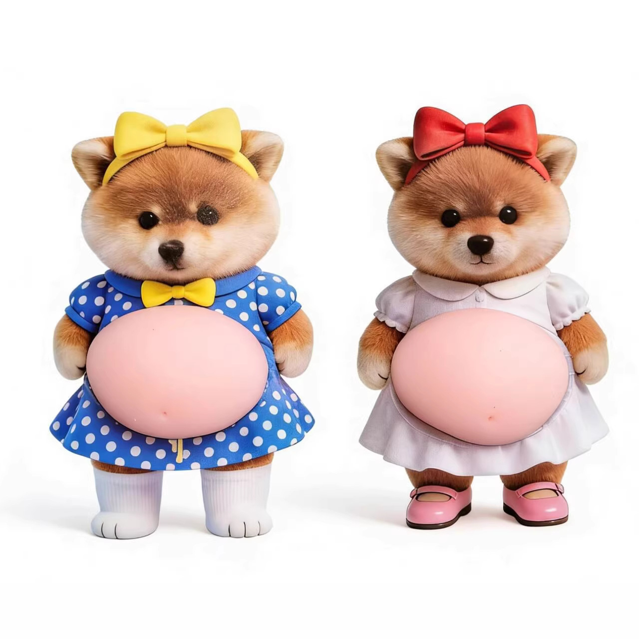 新発売デブ  お腹 シールぷにぷにシール 3組 3D柔らかいお腹 デブ 猫 ぷにぷにシール3D 猫シール