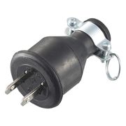 2P防水ゴムプラグ　HS-H15GP-BS/P