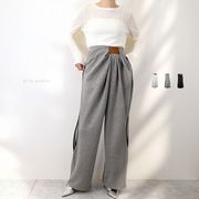 【2026新作】ライトダンボール　ウェーブライン　ドレープパンツ(33169)