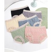 【日本倉庫即納】 レースリボンショーツ6色組 セットでお得