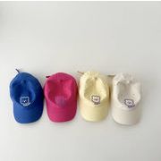 2026春新入荷 韓国風 子供帽子 男女兼用 キッズベースボールキャップ 日除けキャップ 6色