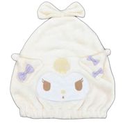 サンリオ ヘアキャップ ホワイト 立体耳 リボン付き クロミ【小ロット販売】