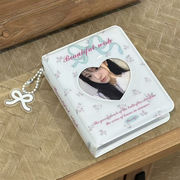 シール帳　  リボン　花柄　アルバム   通常タイプリフィル20枚