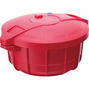 マイヤー 電子レンジ圧力鍋２．３Ｌ イタリアンレッド MPC-2.3IR