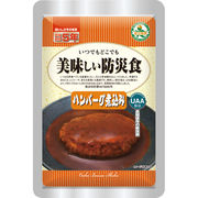 ＵＡＡ食品美味しい防災食 ハンバーグ煮込み　１００ｇ×５０食