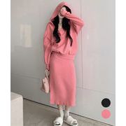 【日本倉庫即納】 薄手スウェット上下春夏セットアップ韓国風