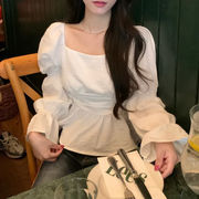 ブラウス　レディース　デザイン　韓国ファッション　INS