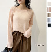 【2026新作】透かし編みボートネックPO