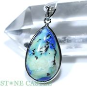 ☆一点物☆【ペンダントトップ】ターコイズインラピスラズリ (3A) No.55