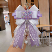 飾り 痛バッグ装飾 推し活グッズ 応援 コスプレ 素材 パッケージ アクセサリー キーホルダー リボン 6色