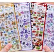 新品3Dステッカー 手作りDIY 子供おもちゃ 可愛いシール 立体ステッカー 粘着シールLF