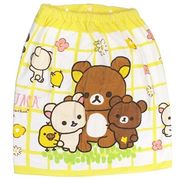 ラップタオル プール 海 リラックマ 60cm 丈 巻き 巻きタオル こぐまちゃん スナップ付き タ