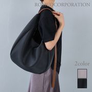 【2026新作商品♪】エコレザーショルダー配色バッグ/雑貨