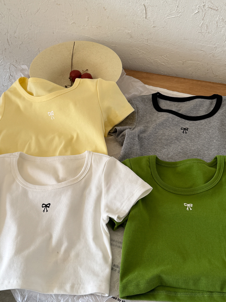2026春夏新作★韓国風子供服★ベビー服 ★キッズ服★トップス★半袖 tシャツ プライマーシャツ 100-170